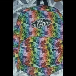 Vans kitty rainbow backpack